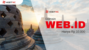 Promo Domain WEB.ID Hanya Rp 10.000