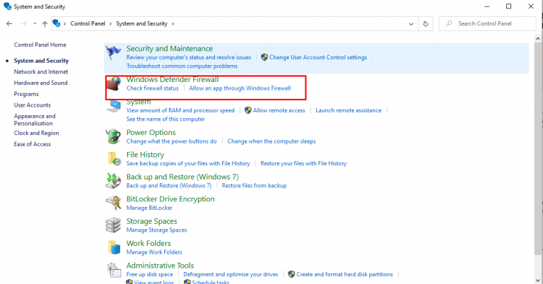 Cara Mematikan (disable) Firewall Pada Windows 10 - Hostnic.id