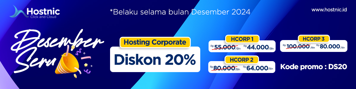 Hostnic Promo